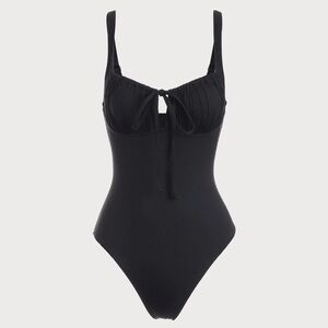 Berlook Cutout Tie One-Piece Swimsuit
